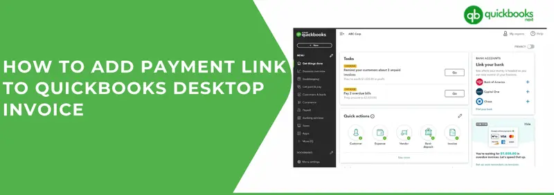 How To Add Payment Link To QuickBooks Desktop Invoice