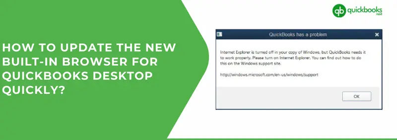 How to Update Browser in QuickBooks